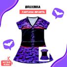 Fantasia Vestido Simples de Bruxinha Fantasia Vestido Simples de Bruxinha