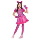 Fantasia Wizland Cheshire Cat para meninas de 4 a 6 anos, festa de Halloween