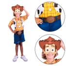 Fantasia Xerife Woody Infantil Básica Toy Story Disney
