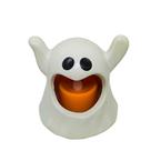 Fantasma com Vela LED - Decoração Assombrada de Halloween