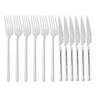 Faqueiro 12 Peças 6 Faca Para Churrasco E 6 Garfo Para Mesa Firenze Aço Inox Wolff Faqueiro 12 Peças 6 Faca Para Churrasco E 6 Garfo Para Mesa Firenze Aço Inox Wolff