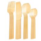 Faqueiro 16 Peças Lyor Athenas de Aço Inox Dourado