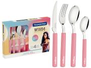 Faqueiro 16 Peças Mulher-Maravilha 1984 Inox Rosé Tramontina