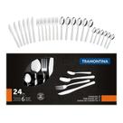 Faqueiro 24 pcs buzios - sortidos de aco inox