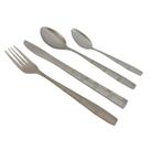 Faqueiro 24 Peças Aço Inox Monobloco Cabo Design Bambu Faqueiro 24 Peças Aço Inox Monobloco Cabo Design Bambu