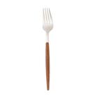 Faqueiro 24 Peças Lyor Organic de Aço Inox Cabo Estampa