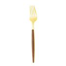 Faqueiro 24 Peças Lyor Organic de Aço Inox Dourado