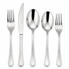 Faqueiro 30 peças Com Faca para Churrasco Inox Class Home