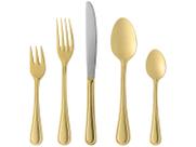 Faqueiro 30 Peças Inox Avalon Dourado - Wolff