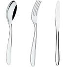 Faqueiro 36 pçs Faca Ponta Redonda Garfo Colher de Sopa Inox Bellagio Brinox Talheres de Mesa