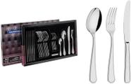 Faqueiro Aço Inox 24 Peças Tramontina Kit Talheres Jantar