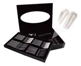 Faqueiro Aço Inox Acabamento Premium Class Home Com Case Madeira 101 peças