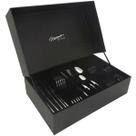 Faqueiro Aço Inox Com Maleta 48 Peças - Mimo Style Faqueiro Aço Inox Com Maleta 48 Peças - Mimo Style