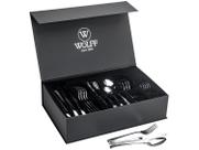 Faqueiro Berna 48 Peças Aço Inox Wolff 70001