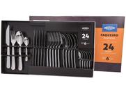 Faqueiro Brinox Módena 24 Peças Aço Inox