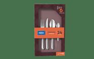 Faqueiro Brinox Módena 24 Peças Aço Inox