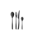 Faqueiro bugatti 24 peças preto fosco isbd-faq24