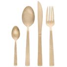 Faqueiro Completo 16 Peças Champanhe Luxo Jantar