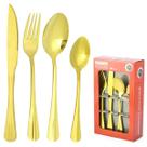 Faqueiro Conjunto Jogo Talheres Inox 24 Peças Luxo Faqueiro Conjunto Jogo Talheres Inox 24 Peças Luxo