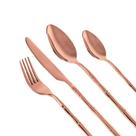 Faqueiro Em Inox Steel Wood Cobre Com 24 Peças Fracalanza Faqueiro Em Inox Steel Wood Cobre Com 24 Peças Fracalanza