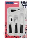 Faqueiro Inox 17Pc New Kolor Pre 23198084 - Tramontina