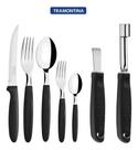 Faqueiro Ipanema Lâminas Aço Inox Tramontina 32 Pçs Extrator e Raspador