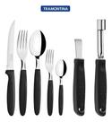 Faqueiro Ipanema Lâminas Aço Inox Tramontina 32 Pçs Extrator e Raspador