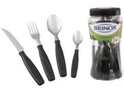 Faqueiro Itaparica 24 Peças com Cabo Preto 6000712-Brinox