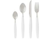 Faqueiro Jogo de Cozinha 25 Peças Quartzo Branco