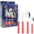 Faqueiro, Jogo de Talheres Inox com Cabo Plastico Prestigie com 20 Peças Faqueiro, Jogo de Talheres Inox com Cabo Plastico Prestigie com 20 Peças