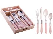 Faqueiro Lyor Inox 24 Peças Mother Pearl - com Estojo