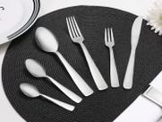 Faqueiro Pacific Aço Inox com Detalhes no Cabo 36 Pc -Tramontina