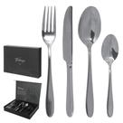 Faqueiro premium aco inox c/24 pcs toulouse prata florarte - Flor Arte Faqueiro premium aco inox c/24 pcs toulouse prata florarte - Flor Arte