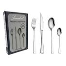 Faqueiro Premium em Aço Inox - Laradore Prisma (24 Peças) Faqueiro Premium em Aço Inox - Laradore Prisma (24 Peças)