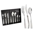 Faqueiro Ravel 48 Peças Premium Aço Inox Prata Fracalanza Faqueiro Ravel 48 Peças Premium Aço Inox Prata Fracalanza