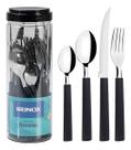 Faqueiro Riviera Em Aço Inox 24 Peças Brinox