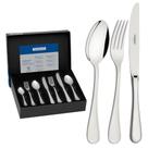 Faqueiro Tramontina Classic Em Aço Inox Facas De Mesa Forjadas Acabamento Brilho 42 Peças
