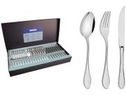 Faqueiro Tramontina com Faca de Churrasco Inox 48 Peças Faqueiro Tramontina com Faca de Churrasco Inox 48 Peças