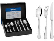 Faqueiro Tramontina Inox 42 Peças para Sobremesa Zurique