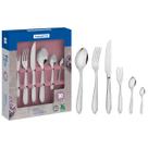 Faqueiro Tramontina Inox Completo 30 peças Laguna Jogo de Talheres Serve 5 Pessoas com Desenho no Cabo