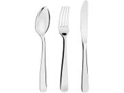 Faqueiro Tramontina Pacific em Aço Inox com Facas de Mesa Forjadas s/ Estojo 101 pç 66962410