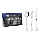 Faqueiro Tramontina Zurique em Aço Inox com Facas de Mesa Acabamento Alto Brilho 101 Peças Faqueiro Tramontina Zurique em Aço Inox com Facas de Mesa Acabamento Alto Brilho 101 Peças