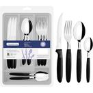 Faqueiros com Gaveteiro Ipanema 25 Peças Aço Inox Tramontina (Preto)