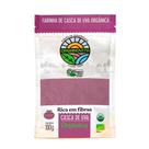 Farinha Casca de Uva Orgânica Organovita 100g Farinha Casca de Uva Orgânica Organovita 100g