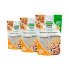 Farinha de Arroz Branco Alta Qualidade Integral 100% Natural Kit 3 100g