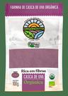 Farinha de Casca de Uva Orgânica Organovita 100g Farinha de Casca de Uva Orgânica Organovita 100g