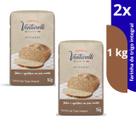 Farinha De Trigo 100 Integral Venturelli 1kg kit com 2 unidades