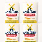 Farinha de Trigo Anaconda Tradicional 1kg Kit com 4 Unidades
