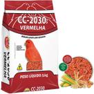 Farinhada Cc 2030 Vermelha 1kg Biotron Alimento Para Aves e Pássaros Com Fator Vermelho