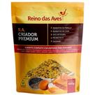 Farinhada com Ovos RA Criador Premium 400g Ração Alimento Reino das Aves Canário Cor Porte Canto
